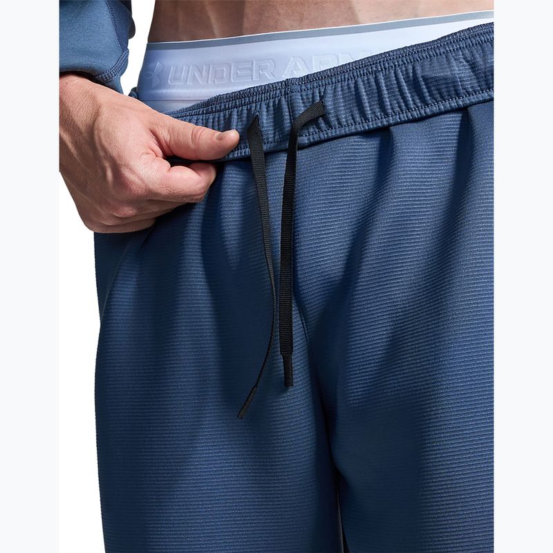 Мъжки панталони за бягане Under Armour Unstoppable Fleece Jogger Downpour Gray/Black 8