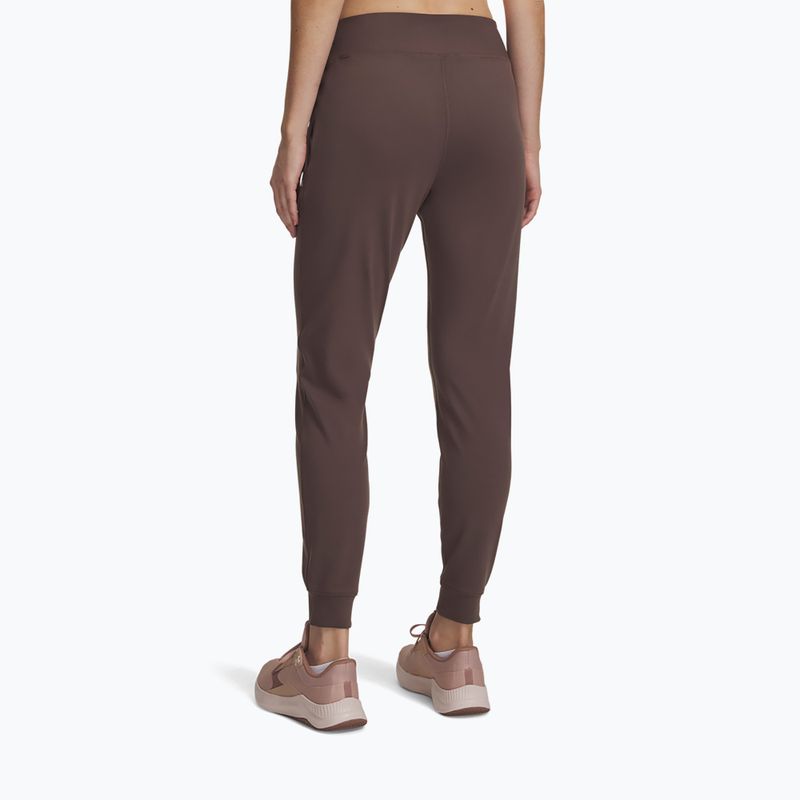 Дамски панталони Under Armour Motion Jogger peppercorn/white 3