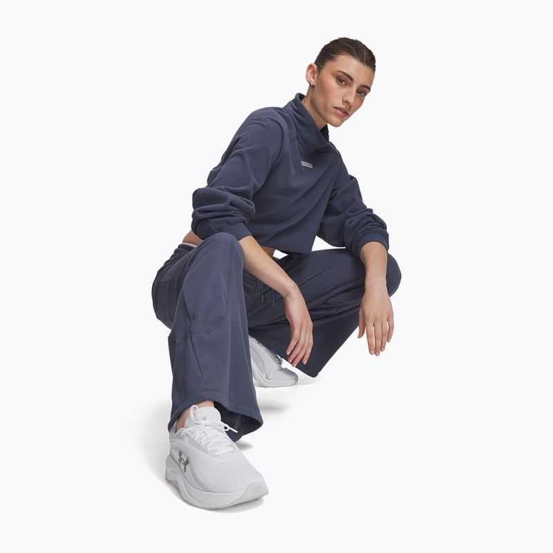 Дамски панталони за тренировка Under Armour Performance Fleece Pants downpour gray/downpour gray 5