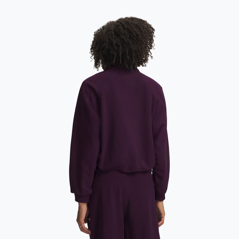Дамски суитшърт за тренировка Under Armour Performance Fleece Qz purple echo/purple echo 2