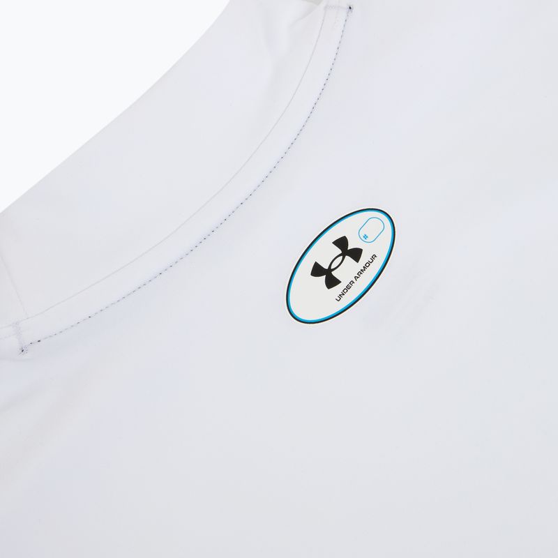 Дамска блуза с дълъг ръкав за  тренировка Under Armour ColdGear Mock LS white/halo gray 6