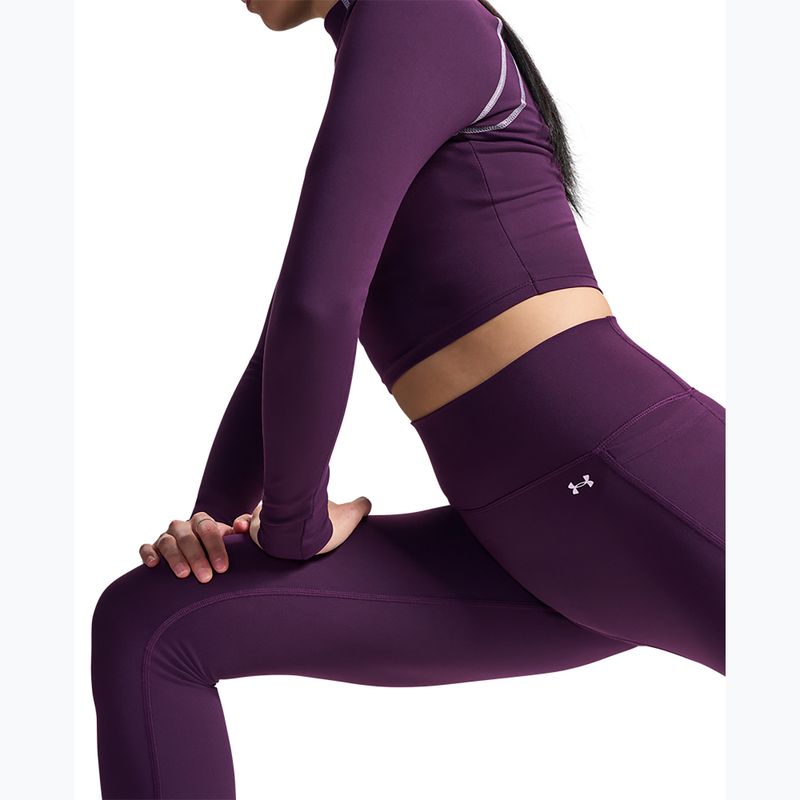 Дамски тренировъчен клин Under Armour Motion Leggings purple echo/mauve pink 7