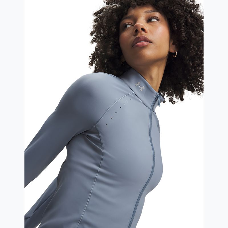 Дамски суитшърт за тренировка Under Armour Vanish Elite blue wind/metallic silver 3