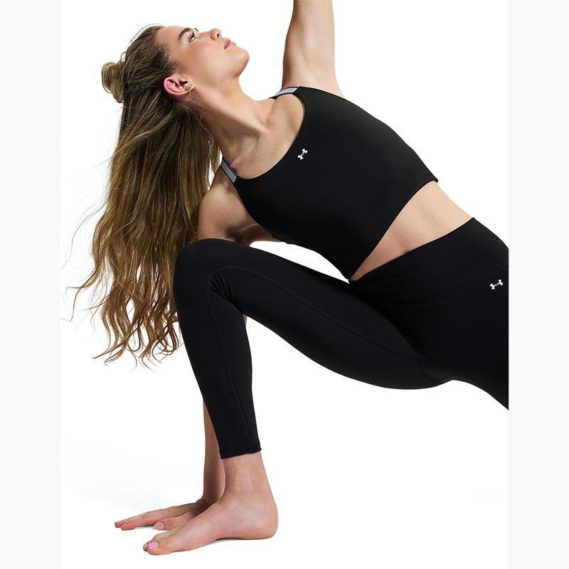 Дамски тренировъчен клин Under Armour Motion Leggings ultimate black/white 5