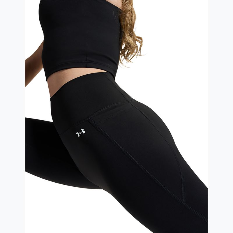Дамски тренировъчен клин Under Armour Motion Leggings ultimate black/white 6