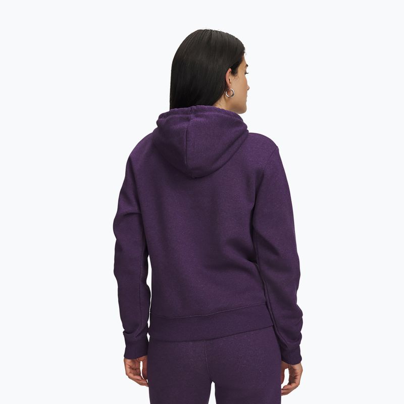 Дамски суитшърт Under Armour Rival Fleece Hoodie purple echo light heather/purple echo 2