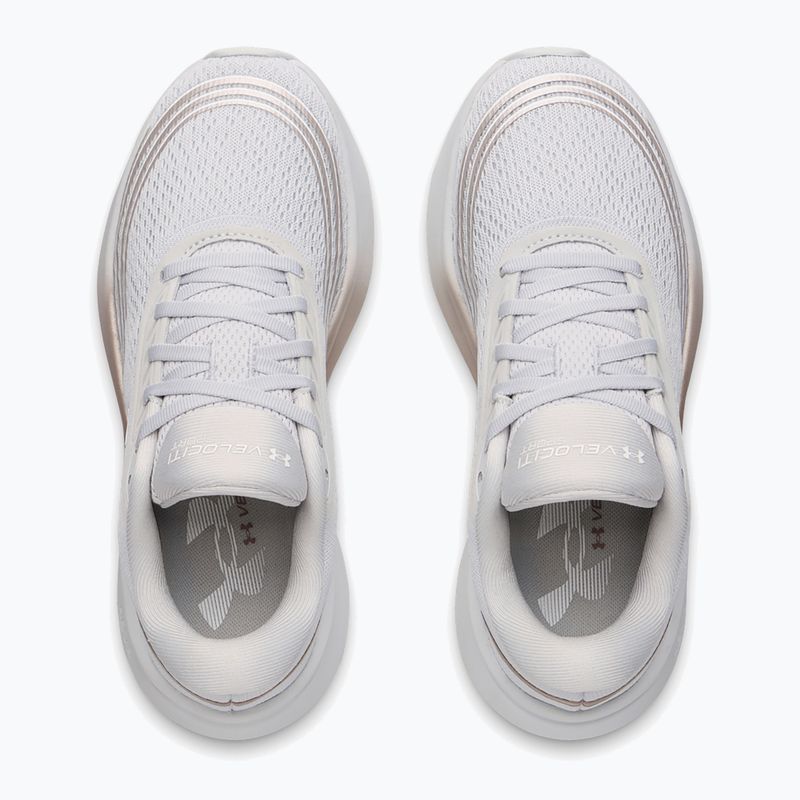 Дамски обувки за бягане Under Armour Velociti Sport halo gray/metallic buff/white 3