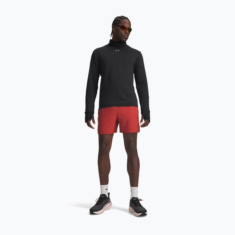 Мъжки шорти за бягане Under Armour Launch 5" Shorts heritage red/black/reflective 2