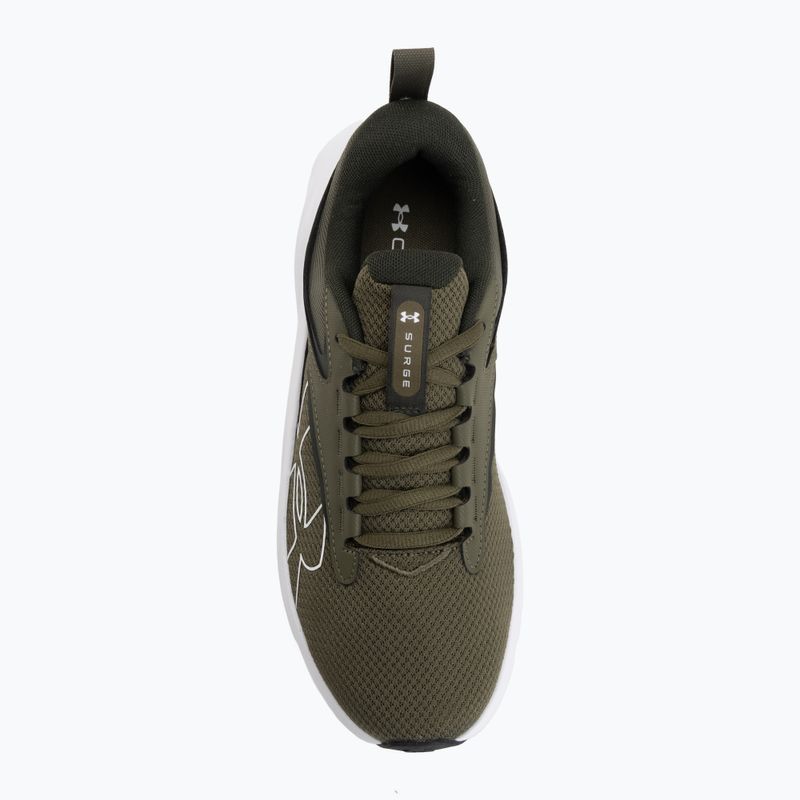 Мъжки обувки за бягане Under Armour Surge 5 marine od green/baroque green/white 5