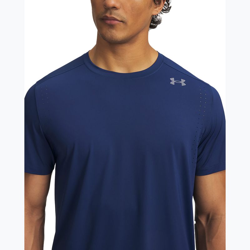 Мъжка тениска за бягане Under Armour Velociti Pro SS blackout navy/reflective 3