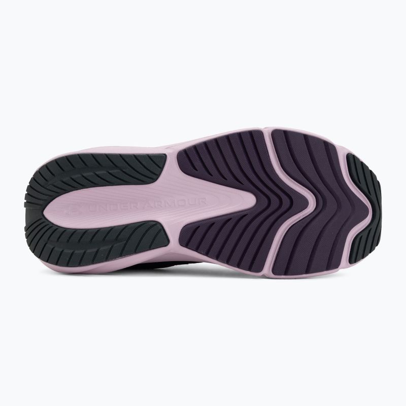 Дамски обувки за бягане Under Armour Surge 5 anthracite/mauve pink/purple echo 4