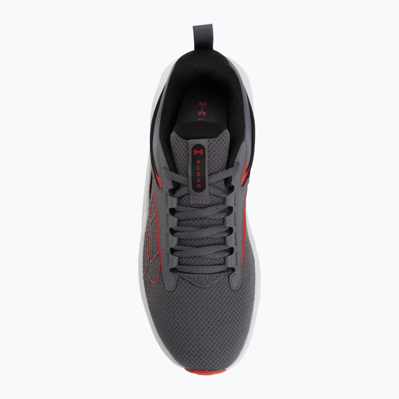 Мъжки обувки за бягане  Under Armour Surge 5 castlerock/distant gray/red 5