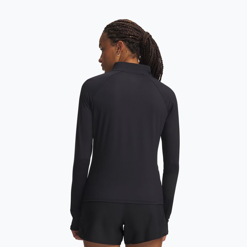 Дамски суитшърт за бягане Under Armour Velociti Half Zip ultimate black/reflective 2