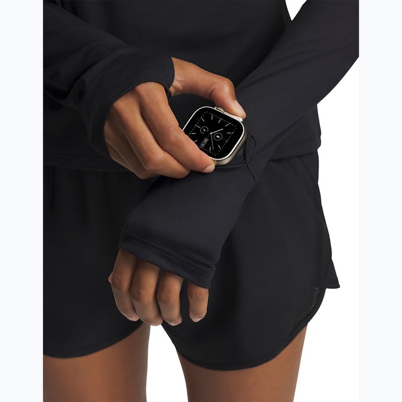Дамски суитшърт за бягане Under Armour Velociti Half Zip ultimate black/reflective 3
