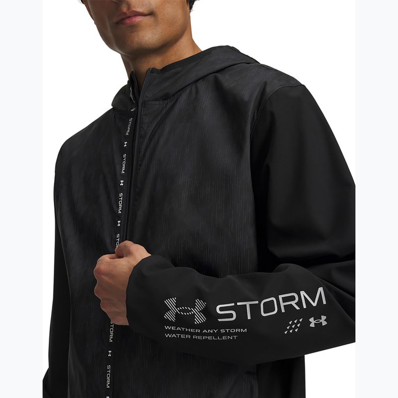 Мъжко яке за бягане Under Armour Velociti Storm Jacket ultimate black/reflective 4