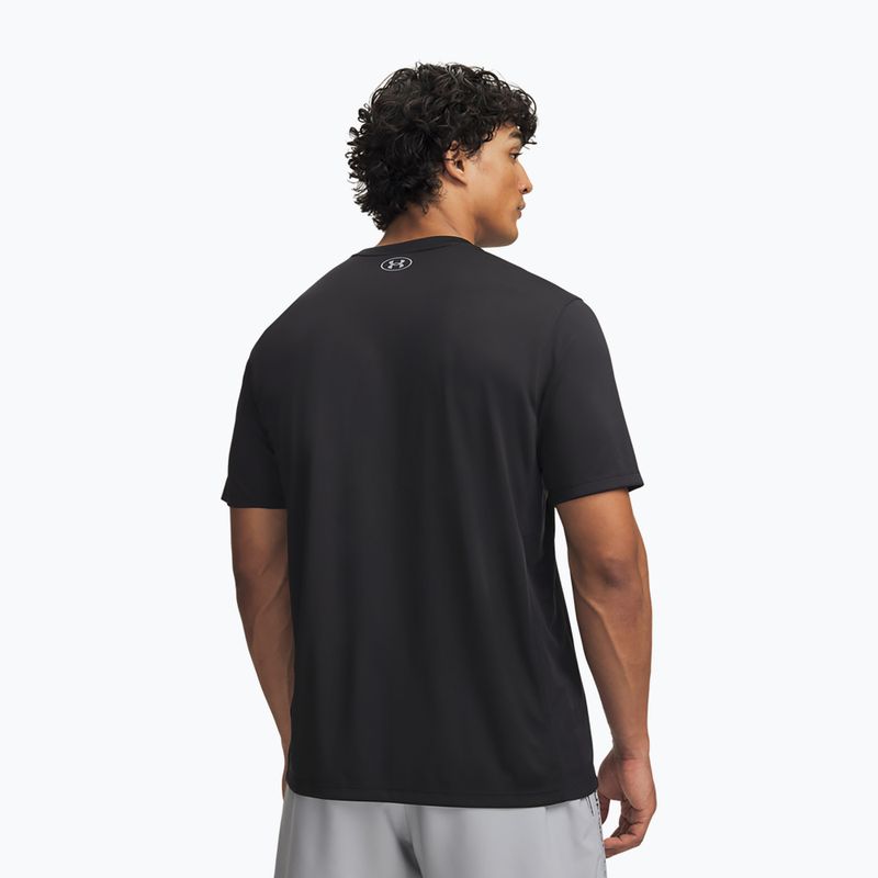 Мъжка тренировъчна тениска Under Armour Tech Utility SS black/steel 2