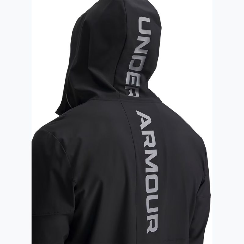 Мъжко тренировъчно яке Under Armour Tech Utility Woven Jacket black/black/steel 3