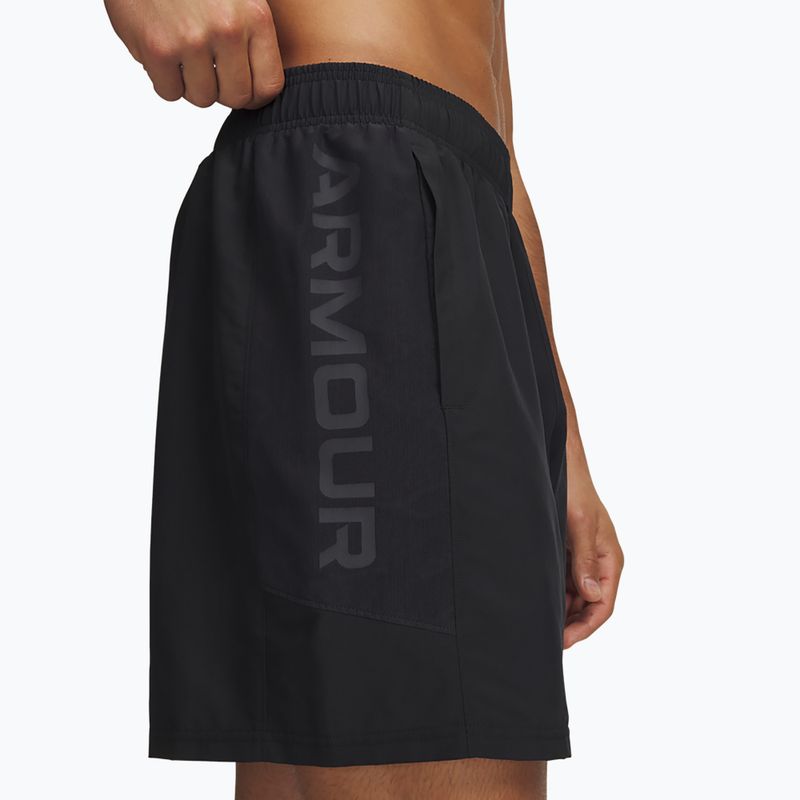 Мъжки тренировъчни шорти Under Armour Tech Utility Shorts black/steel 4