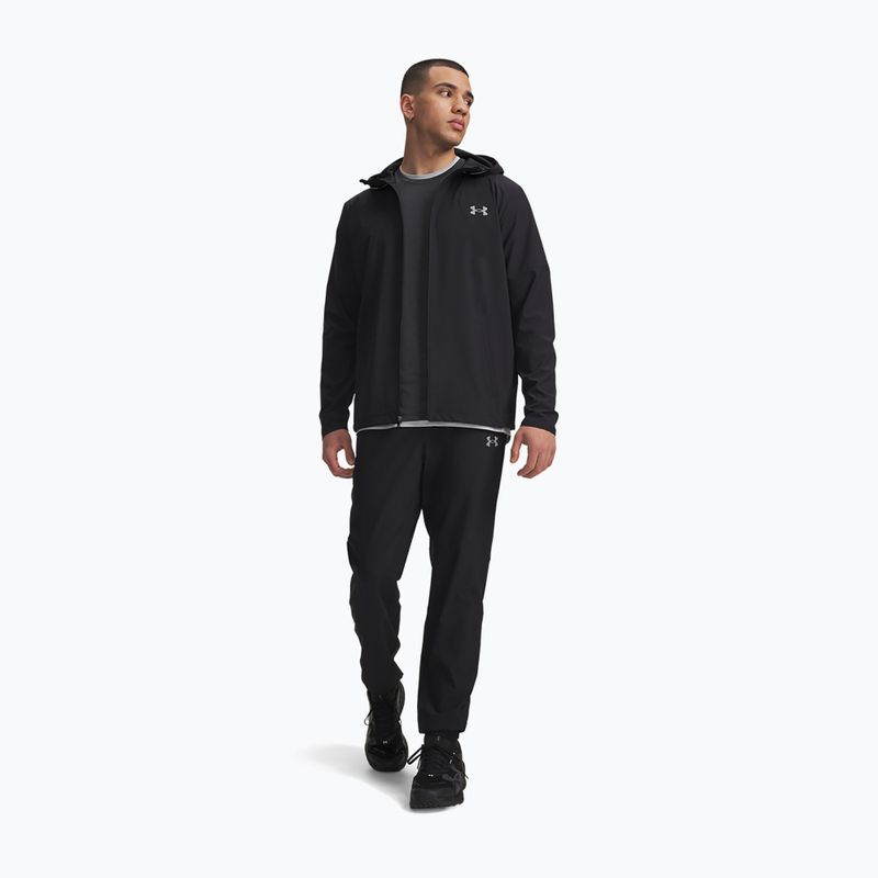 Мъжки панталони за тренировка Under Armour Tech Utility Woven Pants black/black/steel 2