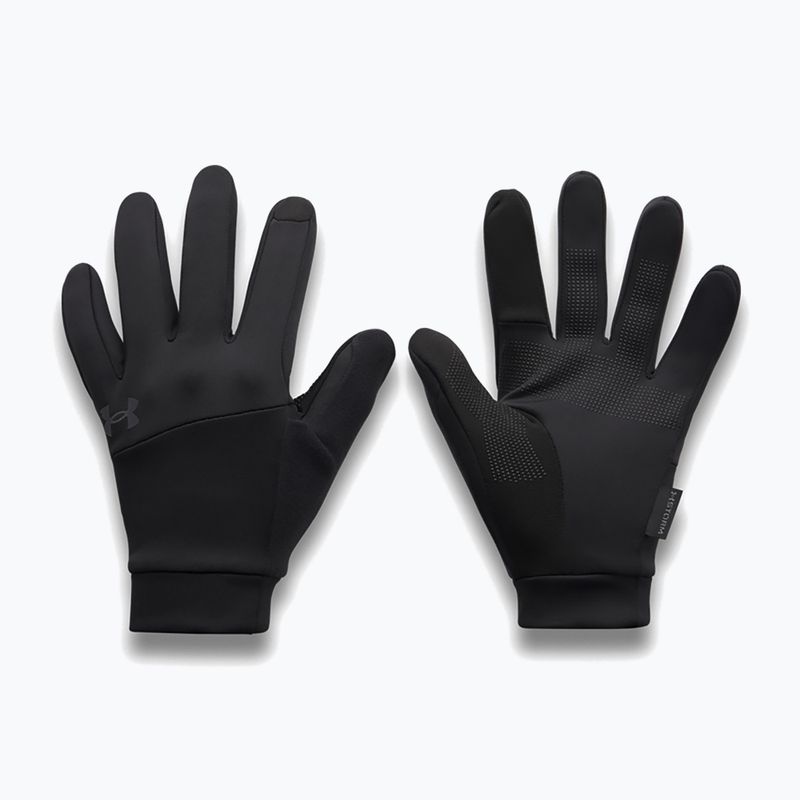 Мъжки ръкавици за бягане Under Armour Velociti Liner black/black/reflective