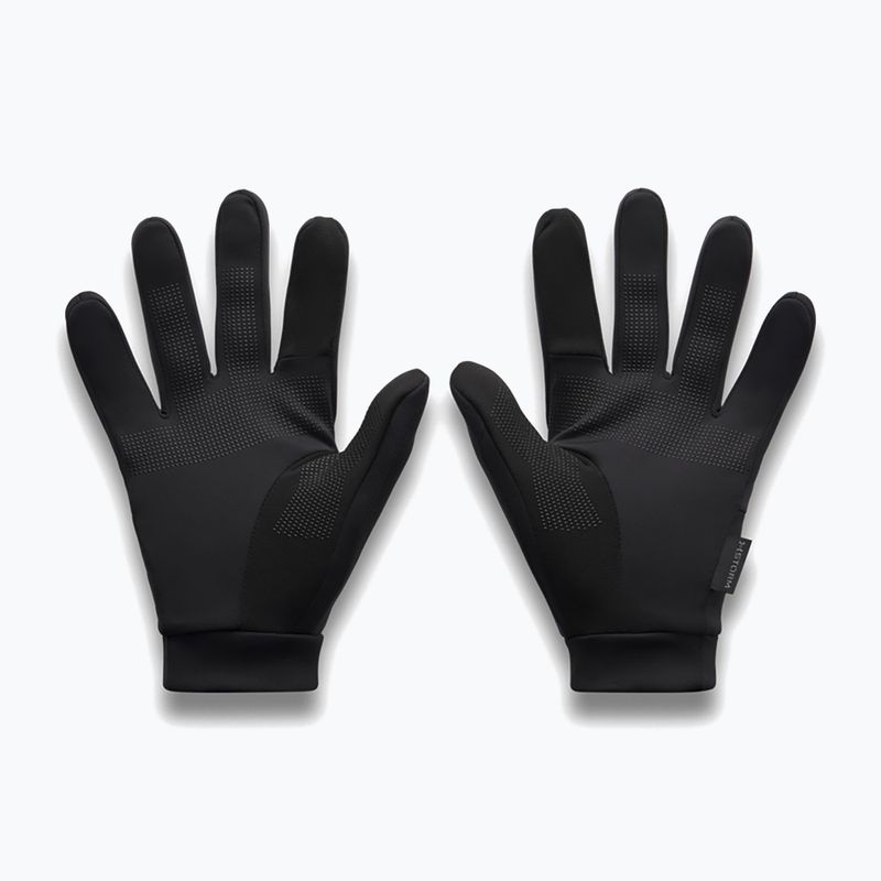 Мъжки ръкавици за бягане Under Armour Velociti Liner black/black/reflective 3