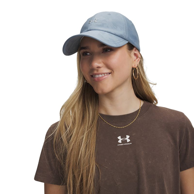 Дамска шапка с козирка Under Armour Blitzing Low Adj blue wind/blue fog 7