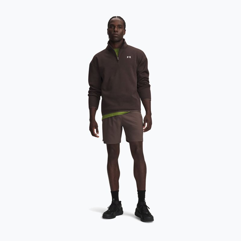 Мъжки тренировъчни шорти Under Armour Vanish Woven 2.0 Shorts peppercorn/white 2