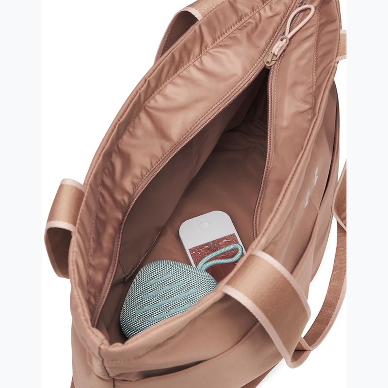 Дамска чанта Under Armour Studio Lite Tote 16 l deep almond/bashful pink 3