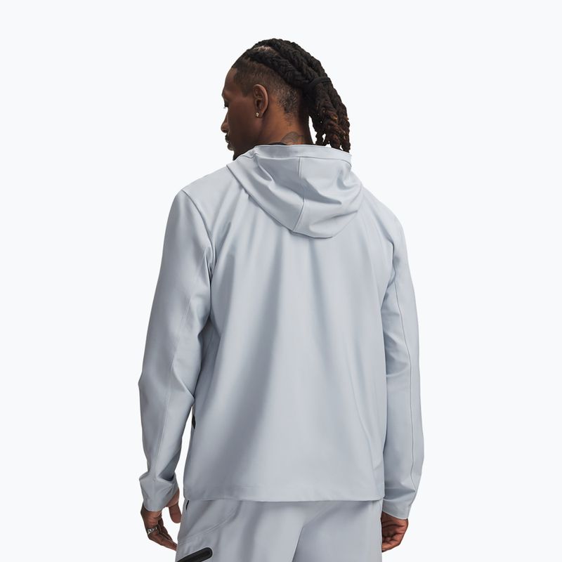 Мъжко яке Under Armour Unstoppable Woven Jacket blue fog/black 2