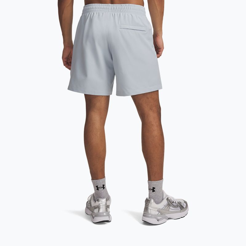 Мъжки тренировъчни шорти Under Armour Unstoppable Woven Shorts blue fog/black 3