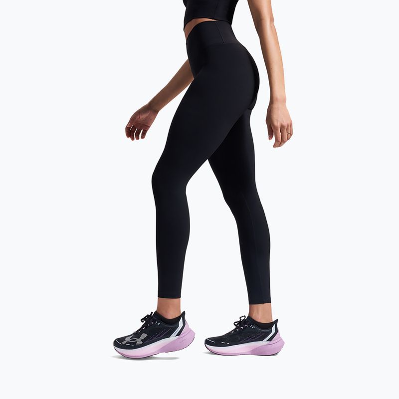 Дамски тренировъчен клин Under Armour Meridian Leggings ultimate black/ultimate black 3