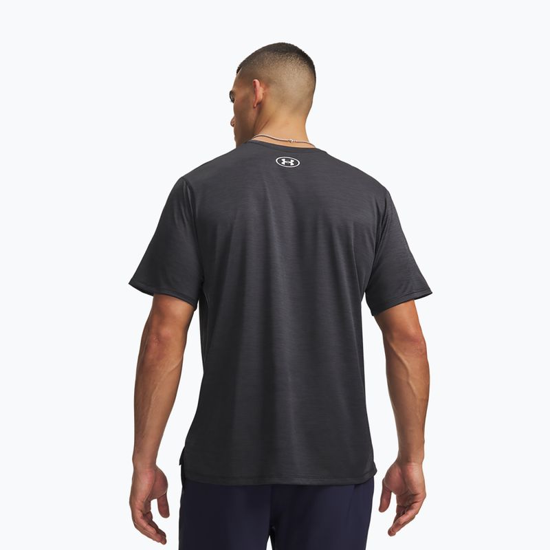 Мъжка тренировъчна тениска Under Armour Tech Vent ultimate black/white 2