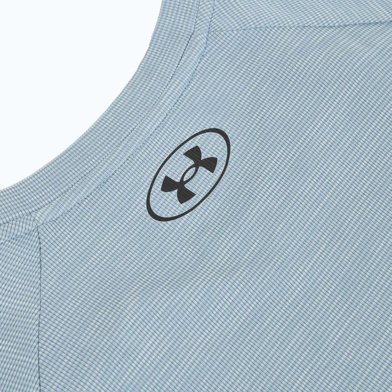 Мъжка тренировъчна тениска Under Armour Tech Textured blue wind/black 4