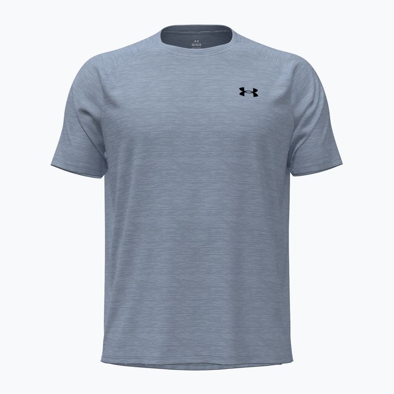 Мъжка тренировъчна тениска Under Armour Tech Textured blue wind/black 5