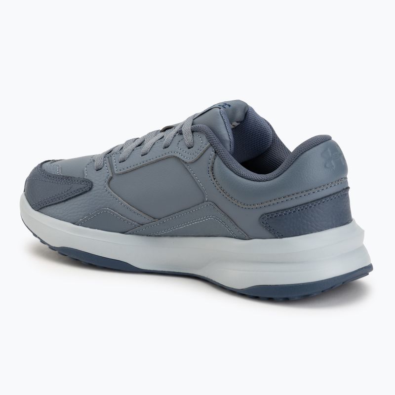 Мъжки обувки за тренировка Under Armour Edge Leather gravel/blue fog/blackout navy 3