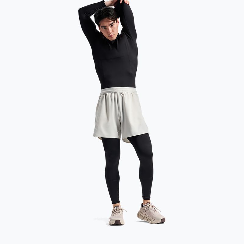 Мъжка блуза с дълъг ръкав за  тренировка Under Armour Coldgear Elite Comp Mock ultimate black/ultimate black/reflective 2