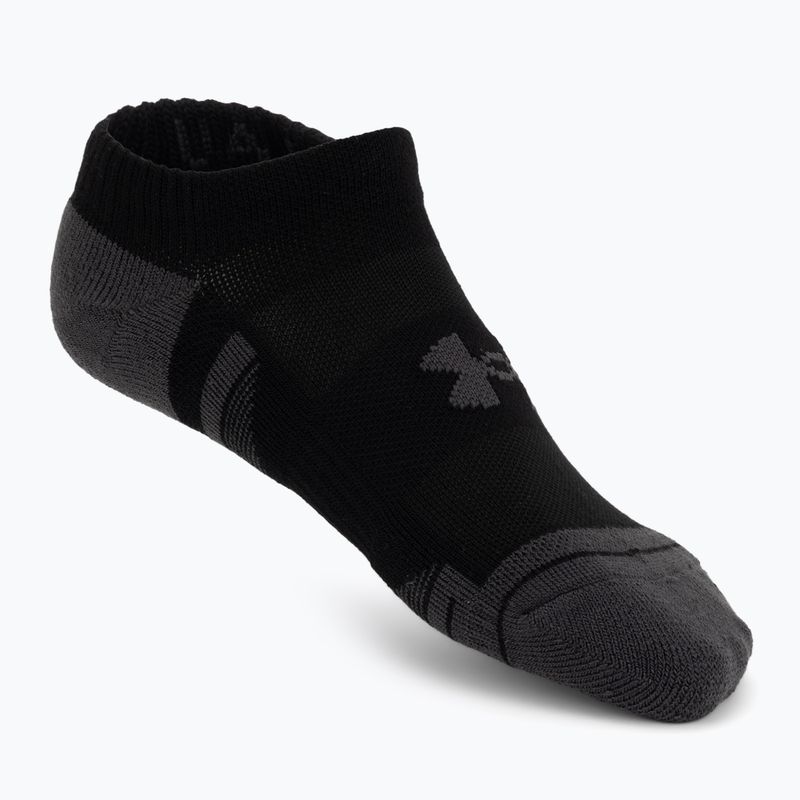 Чорапи Under Armour Perf Tech NS 3 pack mod gray/white/jet gray 2