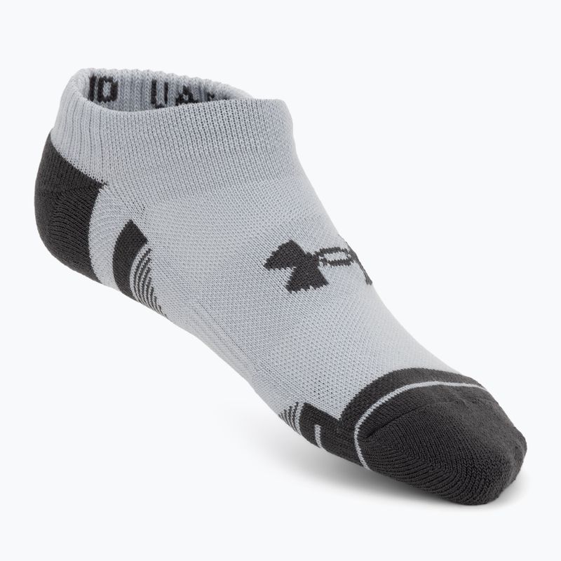 Чорапи Under Armour Perf Tech NS 3 pack mod gray/white/jet gray 3