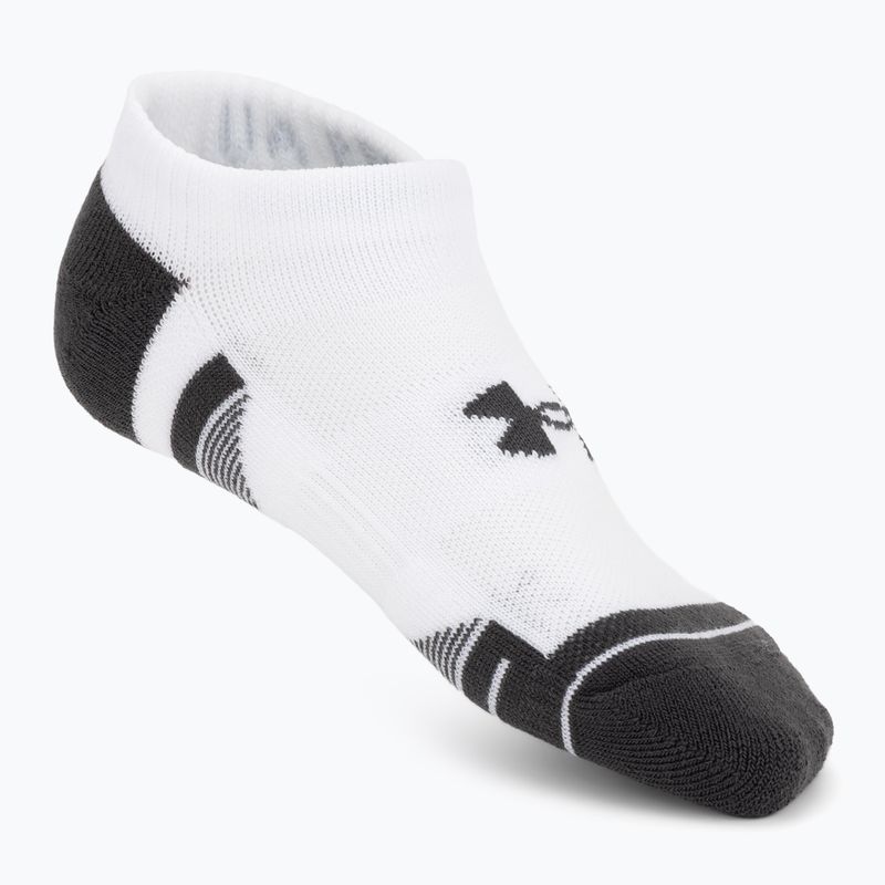 Чорапи Under Armour Perf Tech NS 3 pack mod gray/white/jet gray 4