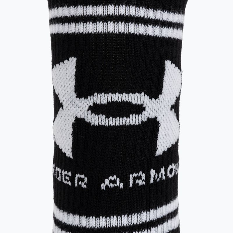 Чорапи Under Armour Perf Tech Nov Crew 3 pack ultimate black/ultimate black/white 3