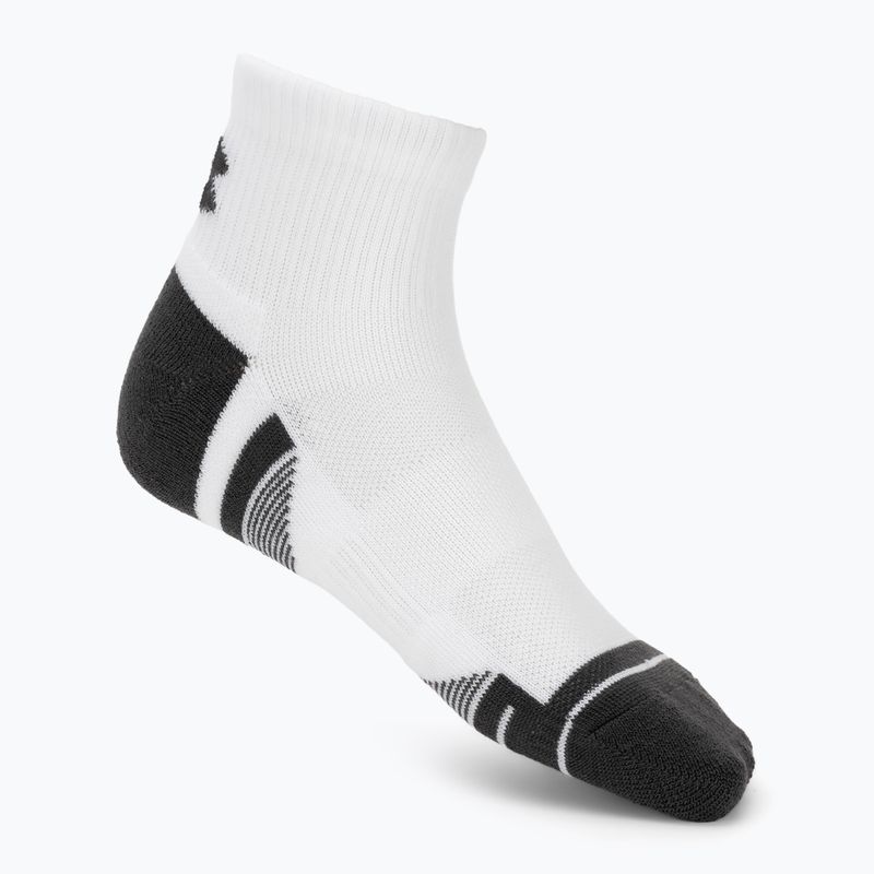 Чорапи Under Armour Perf Tech Qtr 3 pack mod gray/white/jet gray 2