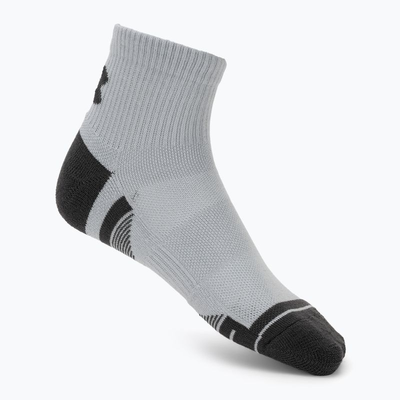 Чорапи Under Armour Perf Tech Qtr 3 pack mod gray/white/jet gray 3