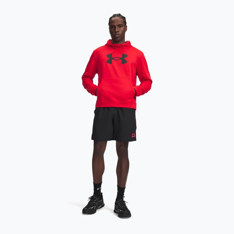 Мъжки тренировъчни шорти Under Armour Tech Sport black/racer red/racer red 2
