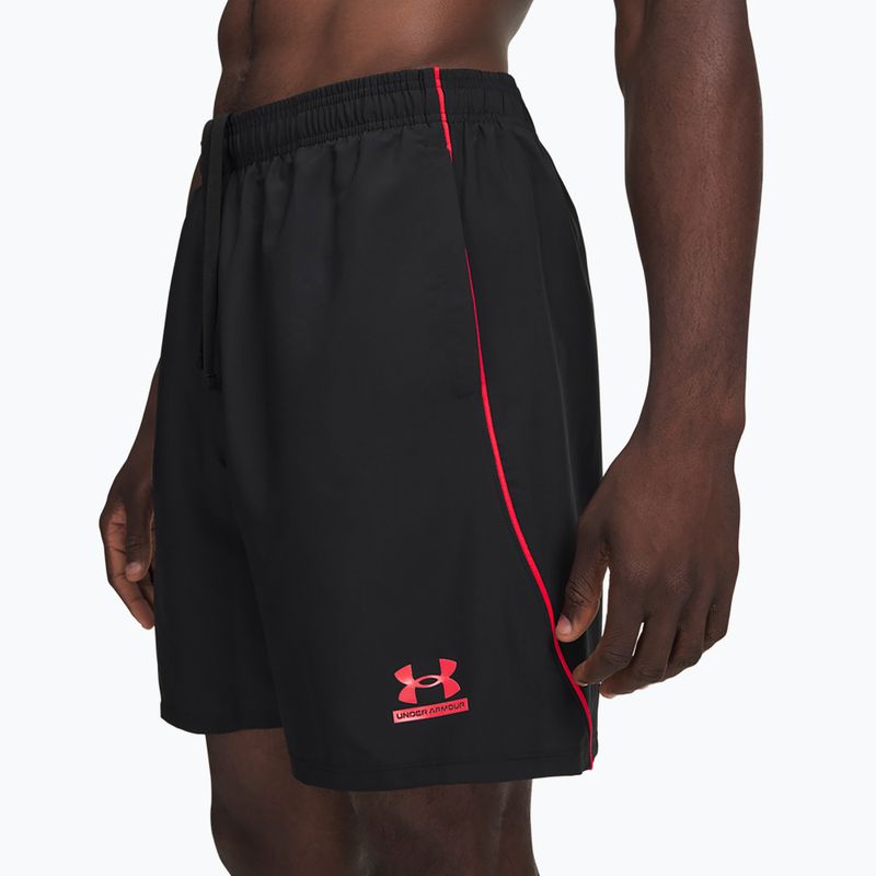 Мъжки тренировъчни шорти Under Armour Tech Sport black/racer red/racer red 4