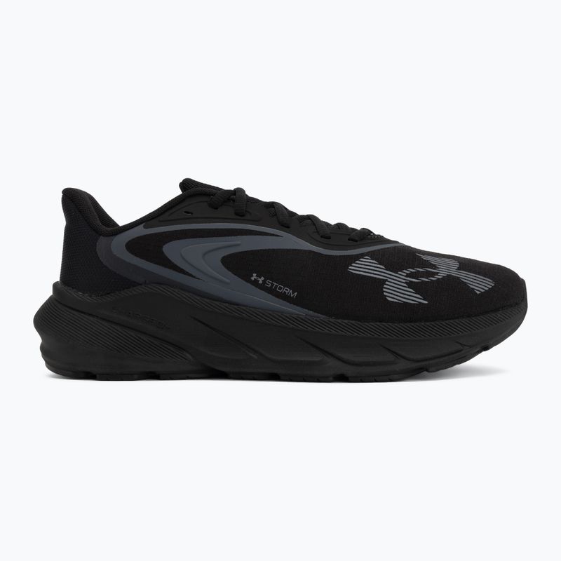 Мъжки обувки за бягане  Under Armour Turbulence 3 Storm black/castlerock/metallic gun metal 2