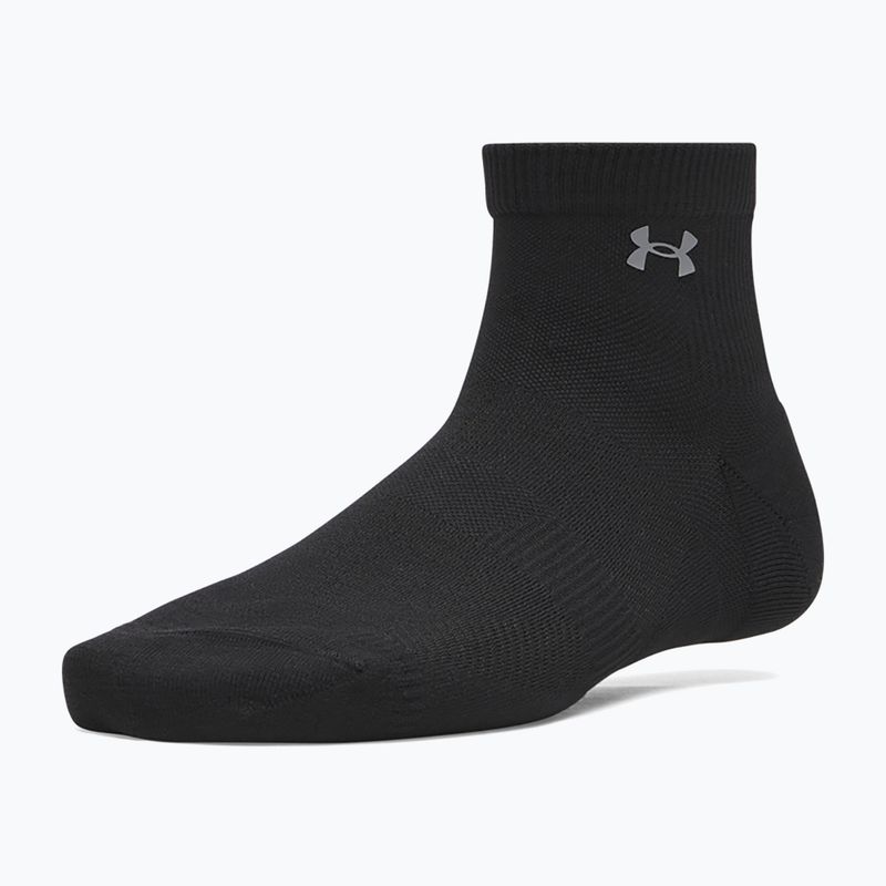 Дамски чорапи Under Armour Vanish 3 Pack ultimate black/ultimate black/castlerock 2