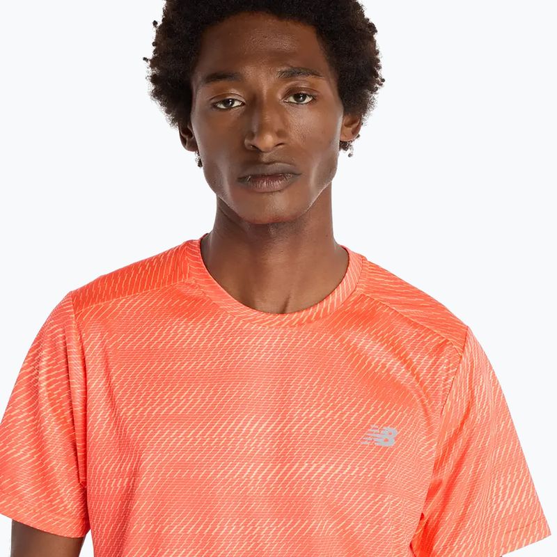 Мъжка тениска за бягане New Balance Sport Essentials Printed red 4