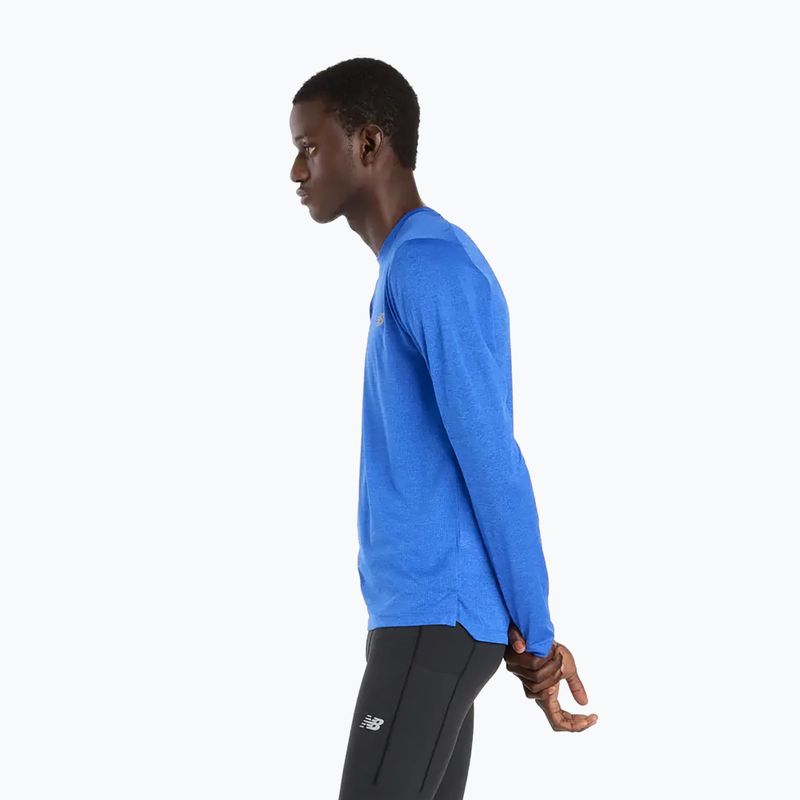 Мъжка блуза с дълъг ръкав New Balance Athletics blue gemstone 4