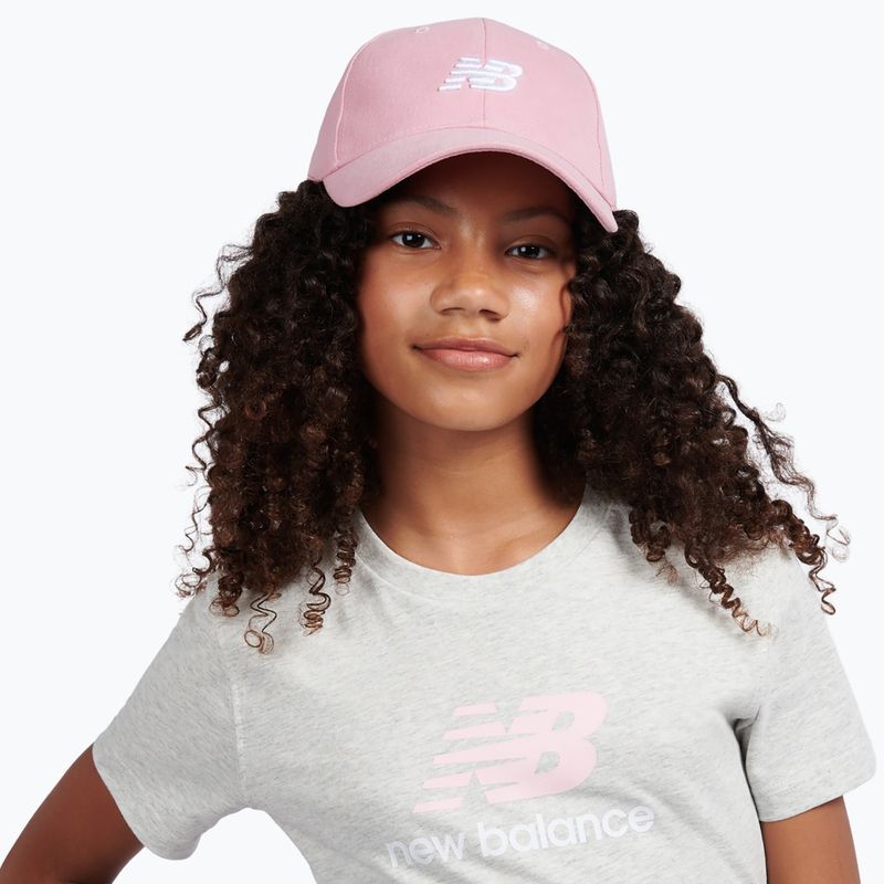 Детска шапка с козирка  New Balance Small Logo pink taffy 3