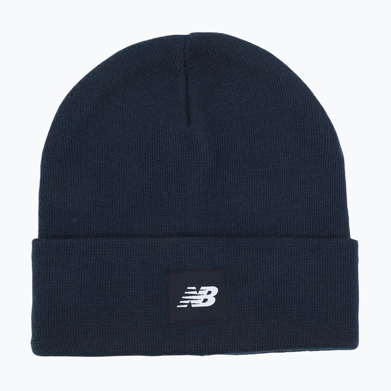 Зимна шапка New Balance Flying Logo navy